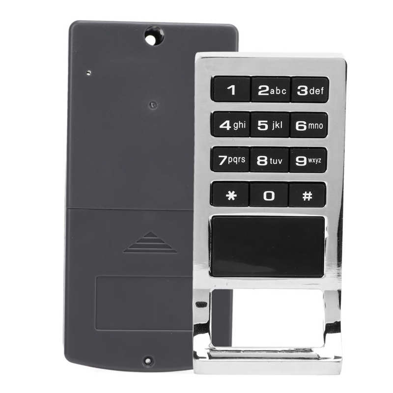 Digital Touch Keypad Lock Compact Keyless Entry Door Lock for Cabinet for Drawer for Storage Box